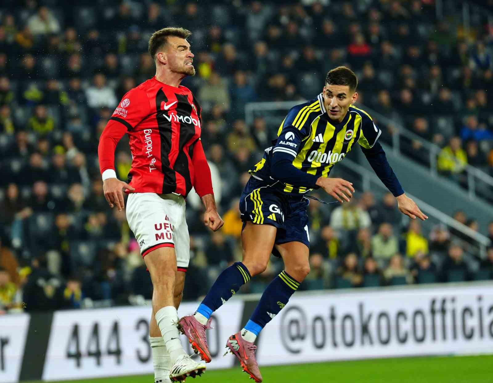 trendyol super lig fenerbahce 3 genclerbirligi 0 ilk yari 17