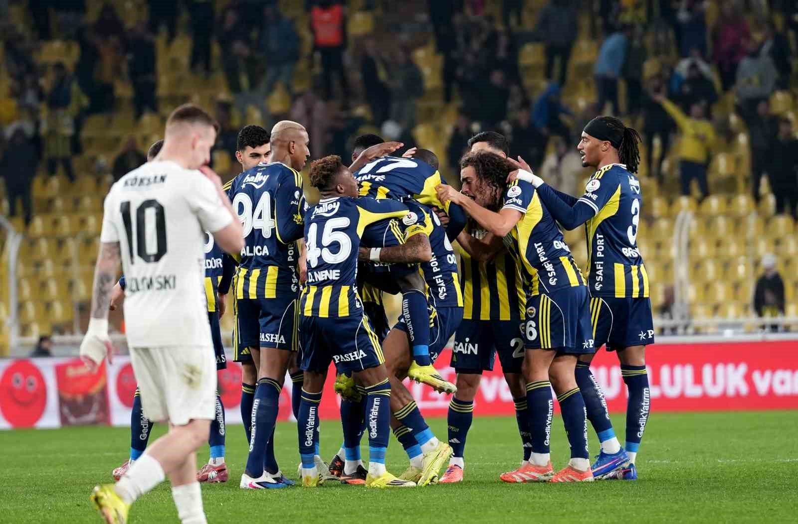 trendyol super lig fenerbahce 4 gaziantep fk 1 mac sonucu 25 84syHQgR