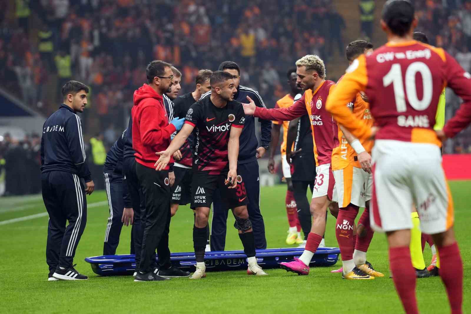 trendyol super lig galatasaray 0 genclerbirligi 1 ilk yari 17