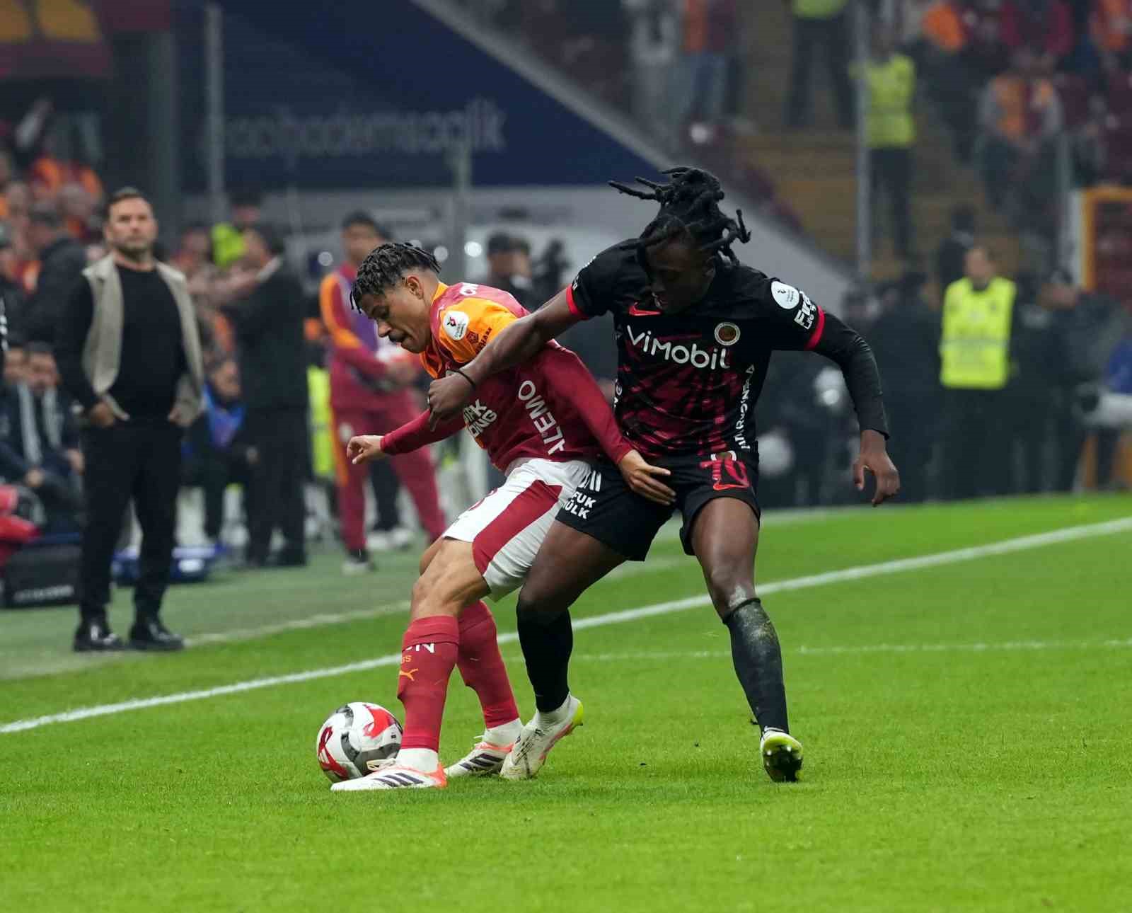 trendyol super lig galatasaray 0 genclerbirligi 1 ilk yari 29