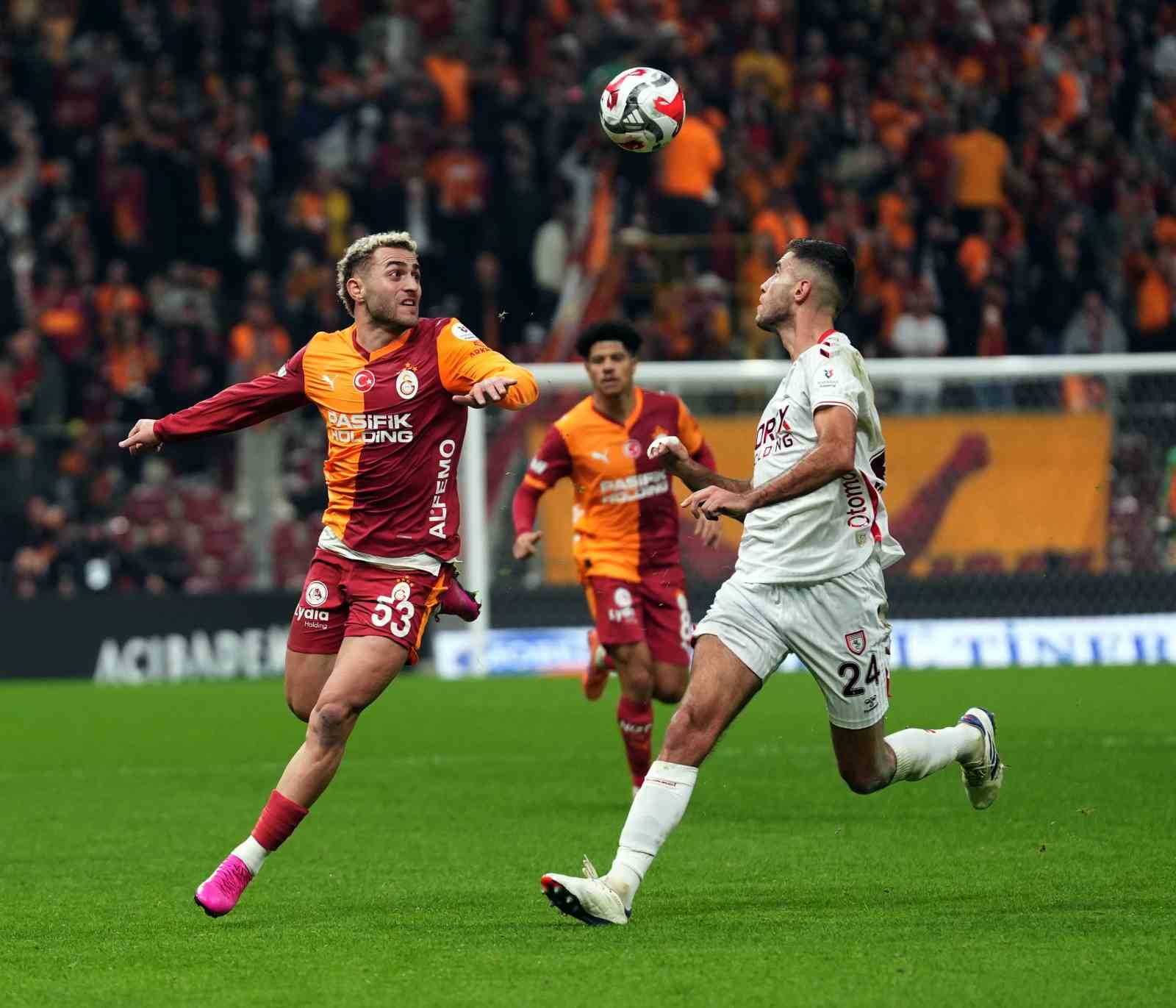 Trendyol Süper Lig: Galatasaray: 2 - Samsunspor: 0 (İlk yarı) 31 trendyol super lig galatasaray 2 samsunspor 0 ilk yari 27