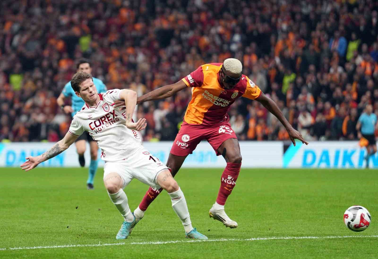 Trendyol Süper Lig: Galatasaray: 2 - Samsunspor: 0 (İlk yarı) 7 trendyol super lig galatasaray 2 samsunspor 0 ilk yari 3