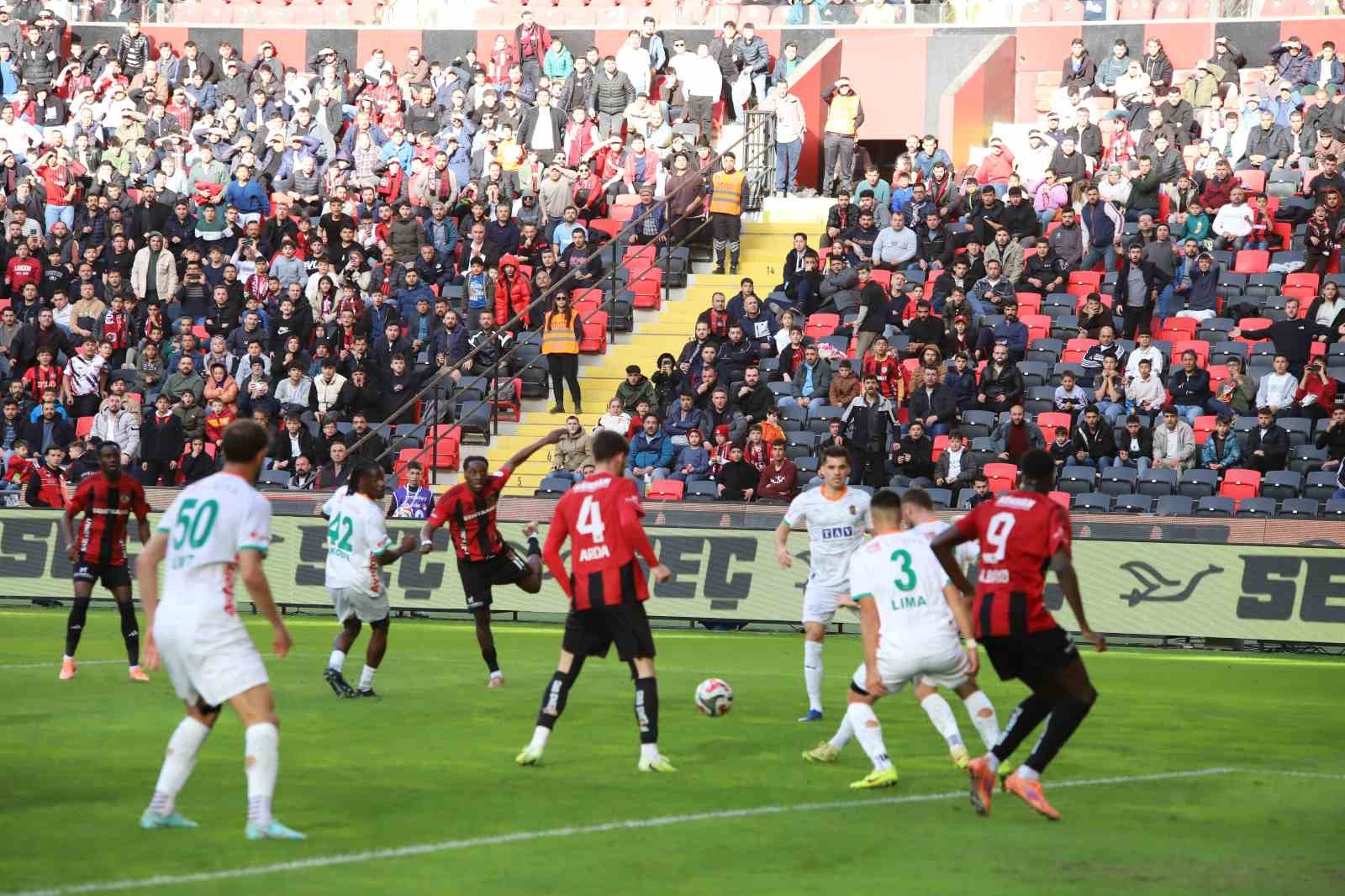 Trendyol Süper Lig: Gaziantep FK: 0 - Corendon Alanyaspor: 1 (İlk yarı) 12 trendyol super lig gaziantep fk 0 corendon alanyaspor 1 ilk yari 8 YCst7sFT