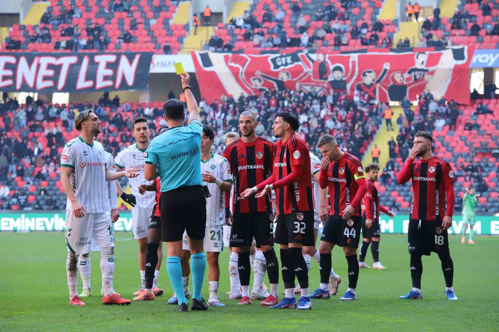 Trendyol Süper Lig: Gaziantep FK: 1 - Konyaspor: 0 (İlk yarı) 66 trendyol super lig gaziantep fk 1 konyaspor 0 ilk yari 62 3LlA9IH3