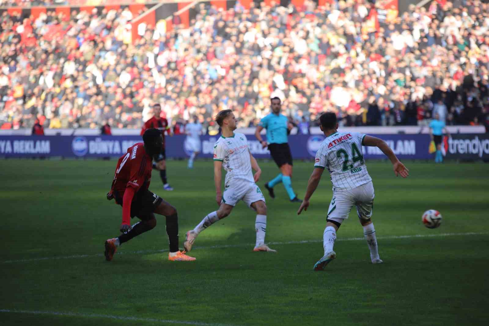 trendyol super lig gaziantep fk 1 konyaspor 1 mac sonucu 12