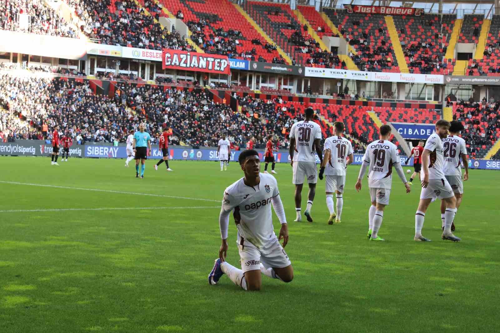 trendyol super lig gaziantep fk 1 trabzonspor 2 ilk yari 8 iibFuurk