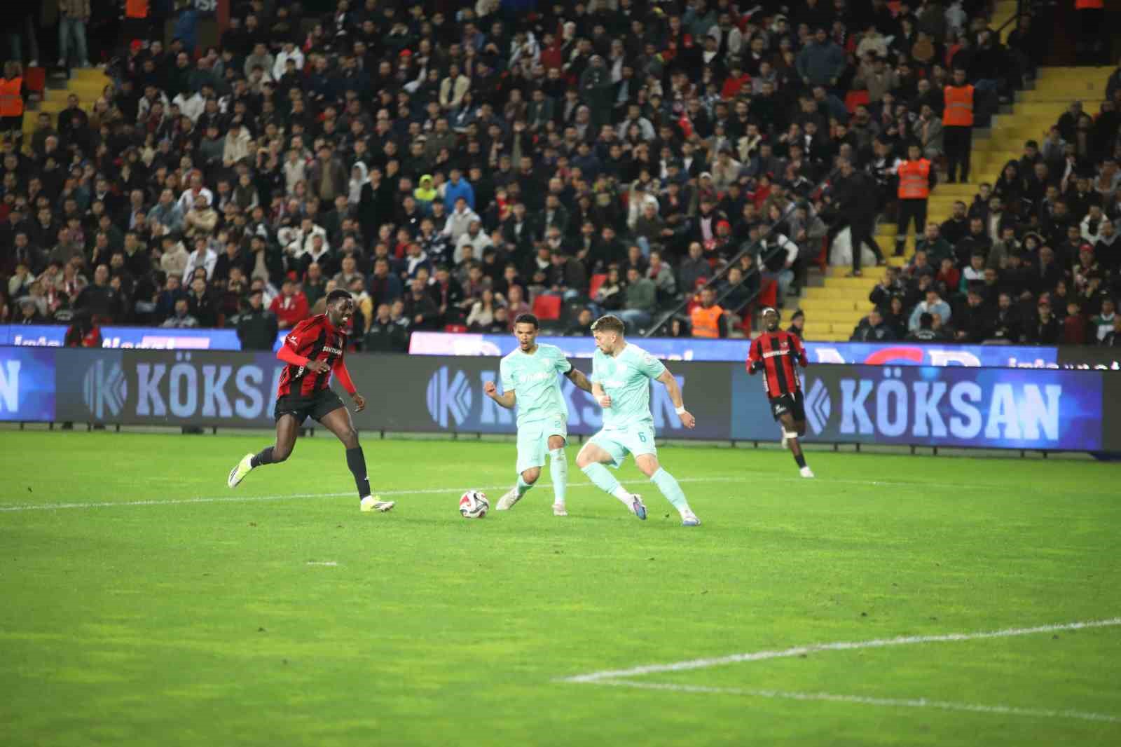 trendyol super lig gaziantep fk 2 kayserispor 0 ilk yari 20