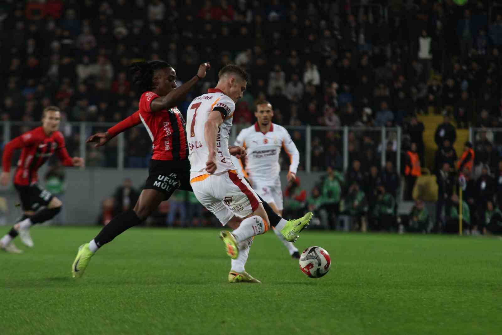 trendyol super lig genclerbirligi 0 galatasaray 2 ilk yari 6