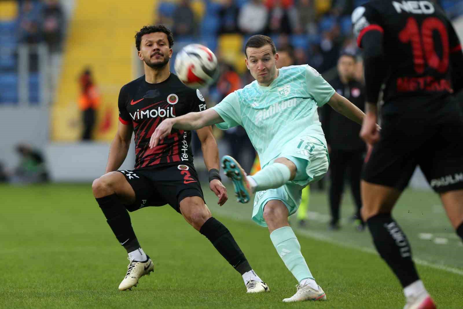 Trendyol Süper Lig: Gençlerbirliği: 0 - Kayserispor: 0 (İlk yarı) 6 trendyol super lig genclerbirligi 0 kayserispor 0 ilk yari 2 64k54gg9
