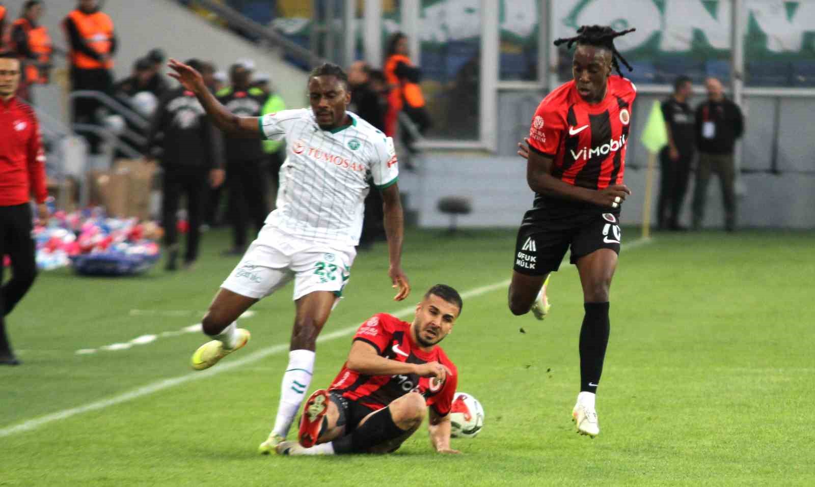 Trendyol Süper Lig: Gençlerbirliği: 1 - Konyaspor: 1 (İlk yarı) 7 trendyol super lig genclerbirligi 1 konyaspor 1 ilk yari 3