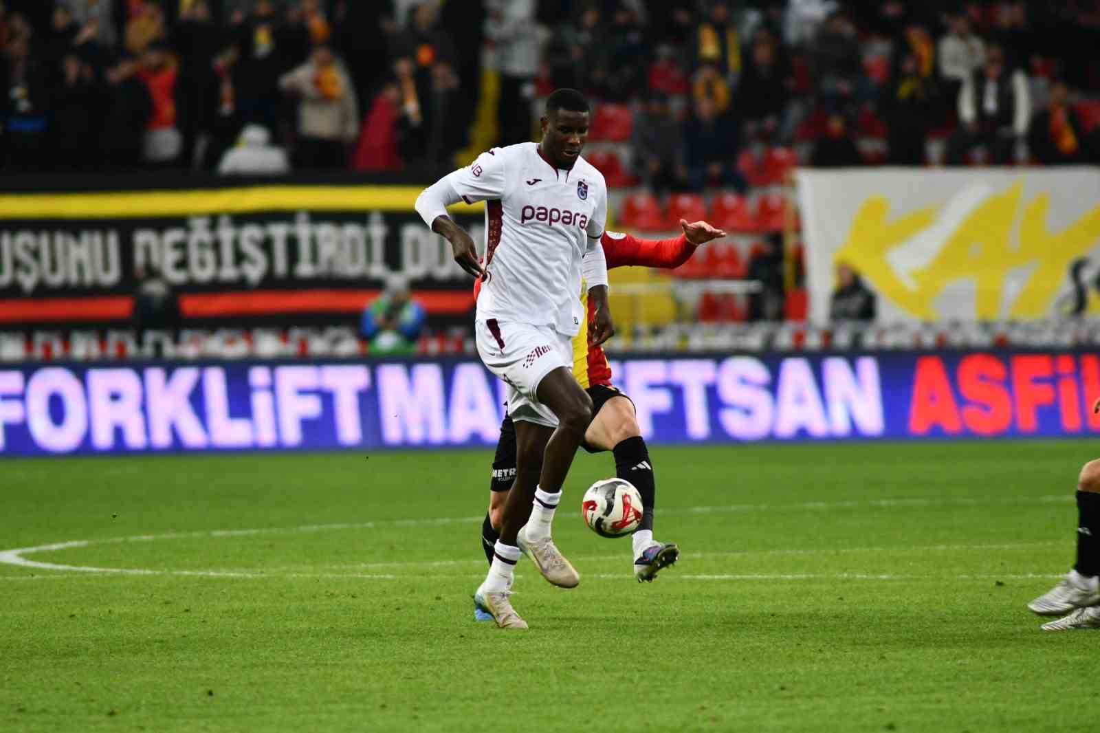 Trendyol Süper Lig: Kayserispor: 0 - Trabzonspor: 2 (İlk yarı) 18 trendyol super lig kayserispor 0 trabzonspor 2 ilk yari 14 Mt31wIOr