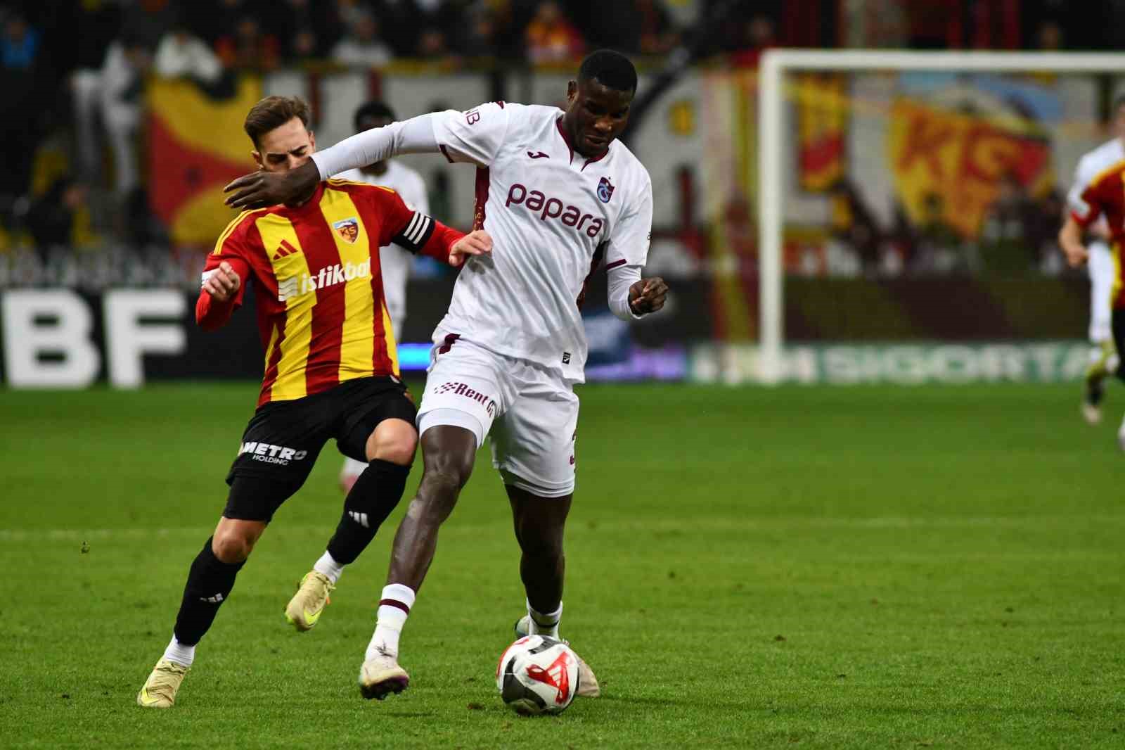 Trendyol Süper Lig: Kayserispor: 1 - Trabzonspor: 3 (Maç sonucu) 20 trendyol super lig kayserispor 1 trabzonspor 3 mac sonucu 16 HQVzZWyb