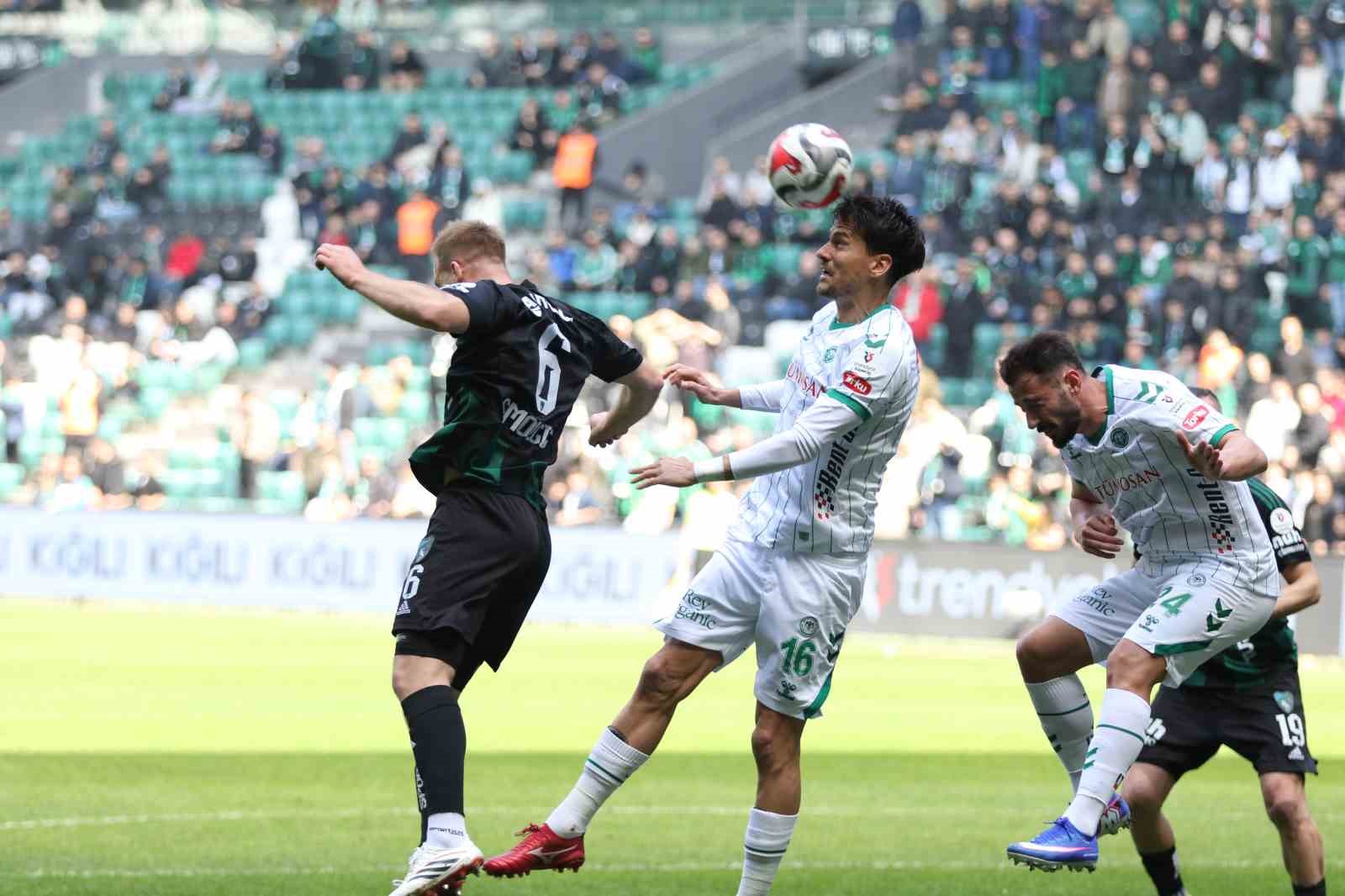 Trendyol Süper Lig: Kocaelispor: 0 - Konyaspor: 0 (Maç devam ediyor) 14 trendyol super lig kocaelispor 0 konyaspor 0 mac devam ediyor 10