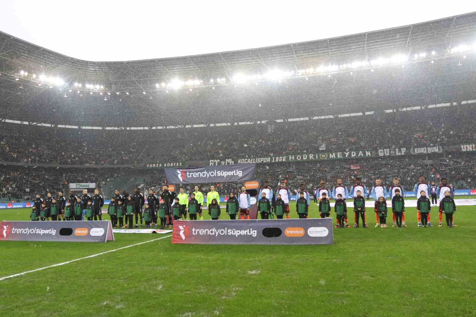 trendyol super lig kocaelispor 0 trabzonspor 0 mac devam ediyor 0