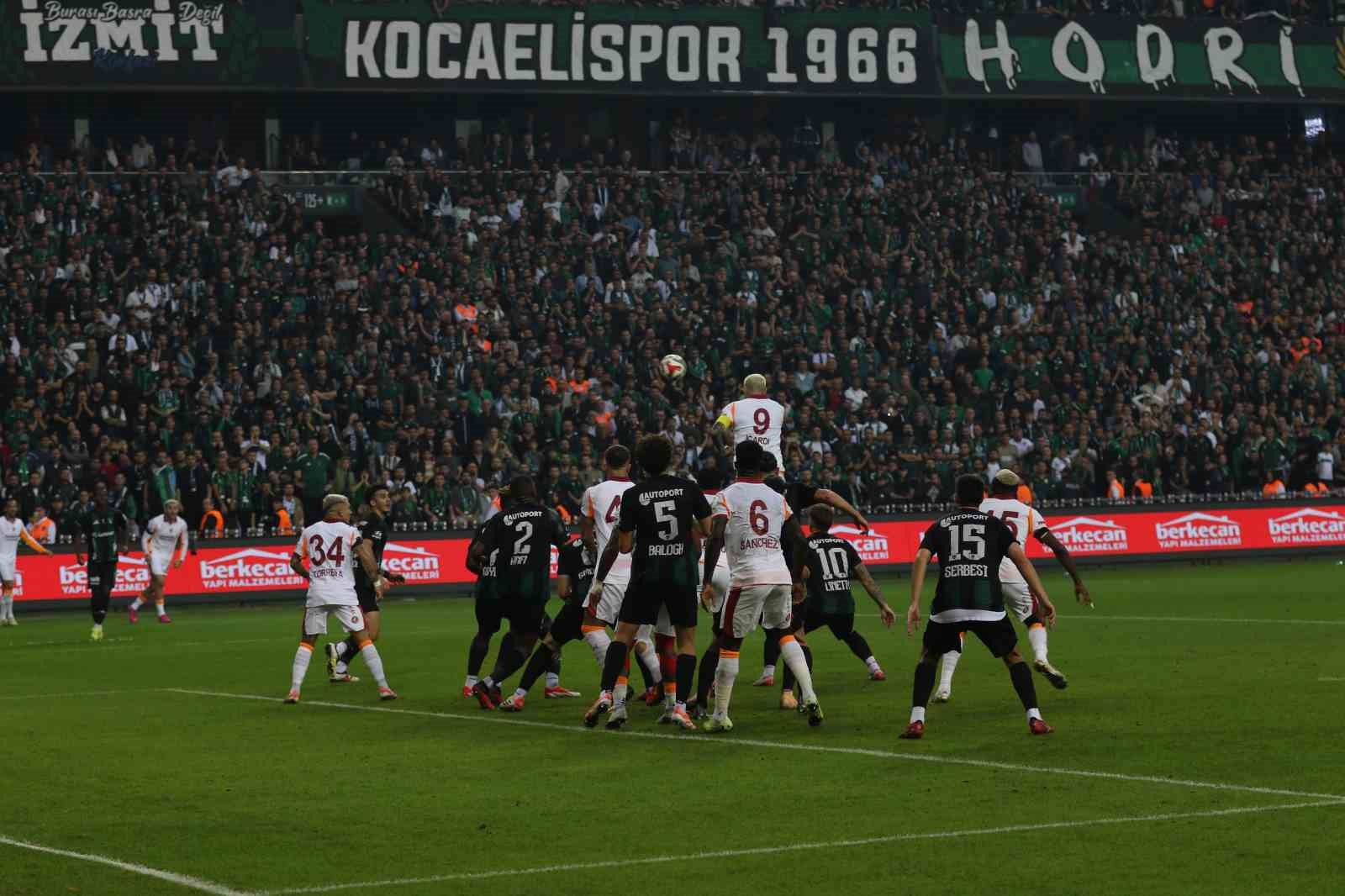 trendyol super lig kocaelispor 1 galatasaray 0 ilk yari 1 yZDTkhag