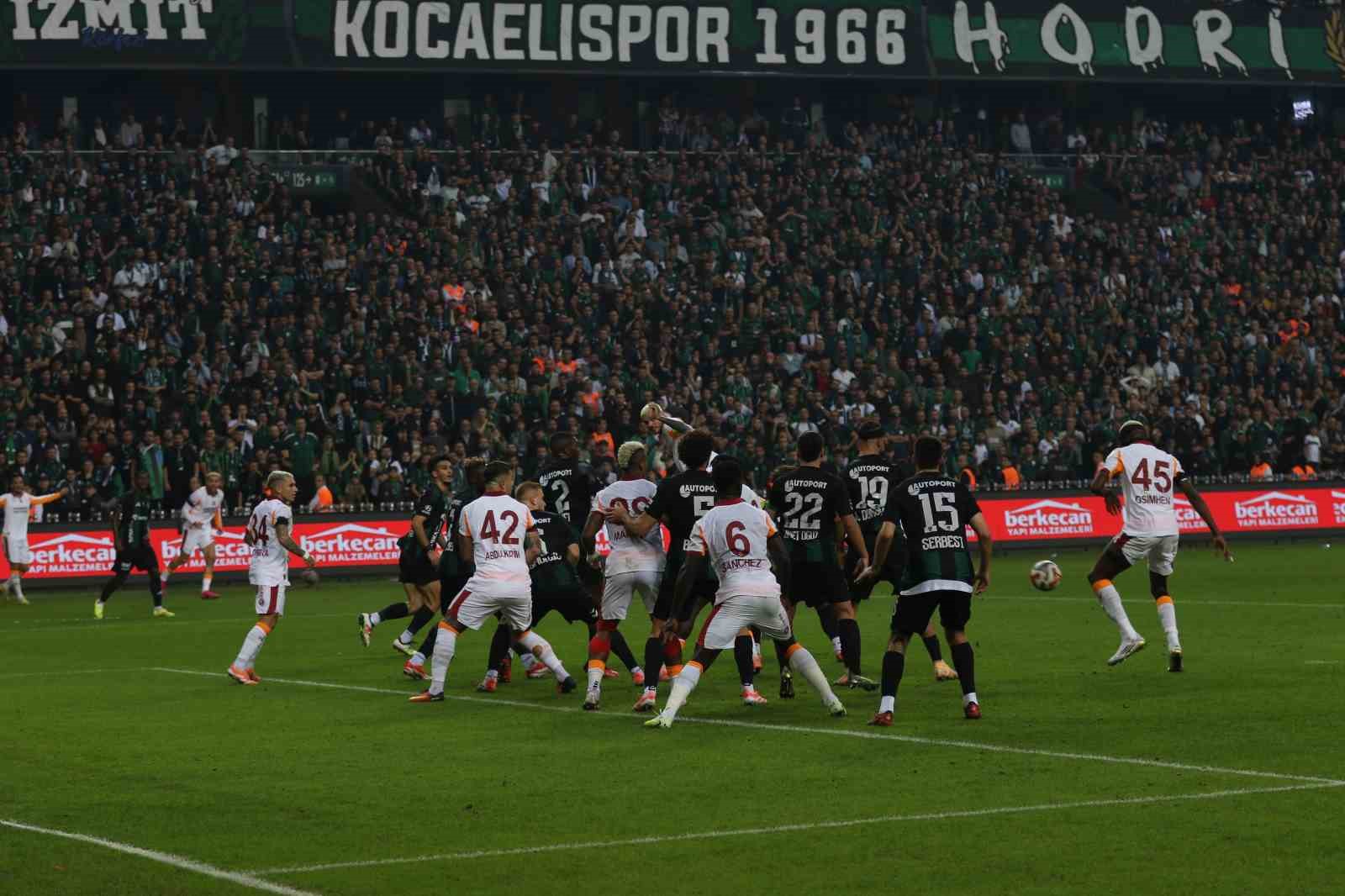 trendyol super lig kocaelispor 1 galatasaray 0 ilk yari 9 KVHm2HCF
