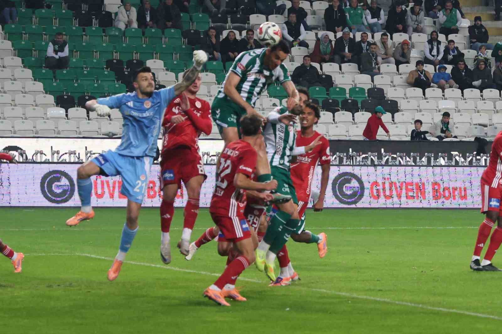 trendyol super lig konyaspor 0 antalyaspor 0 ilk yari 14 GLgIGMZp