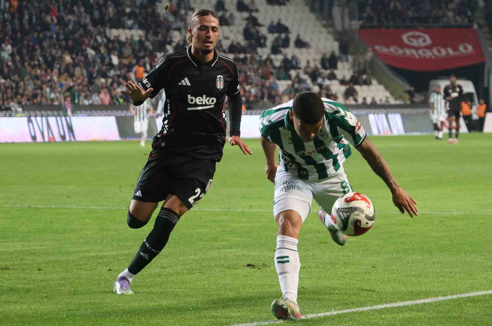 trendyol super lig konyaspor 0 besiktas 1 ilk yari 8 A7XkhNky