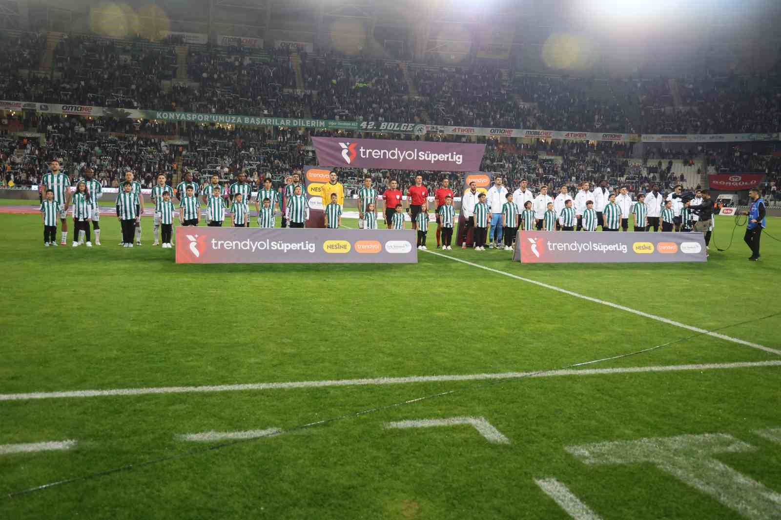 Trendyol Süper Lig: Konyaspor: 0 - Beşiktaş: 1 (Maç devam ediyor) 9 trendyol super lig konyaspor 0 besiktas 1 mac devam ediyor 5 1YWY6h6J