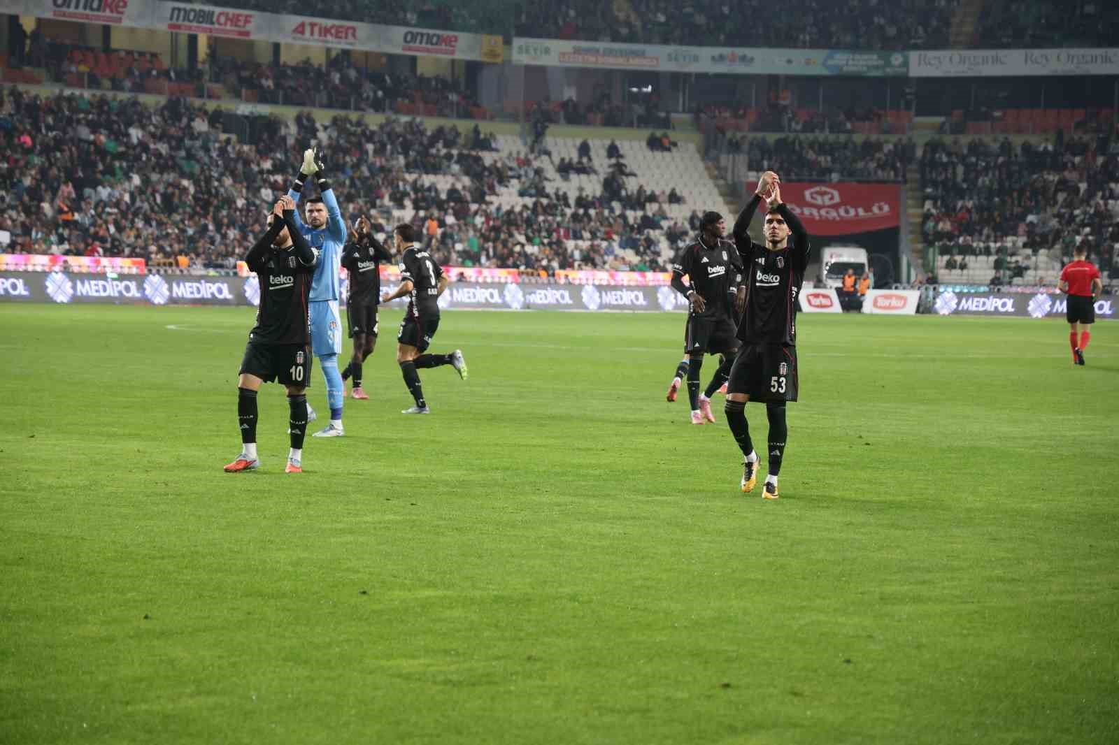 Trendyol Süper Lig: Konyaspor: 0 - Beşiktaş: 1 (Maç devam ediyor) 11 trendyol super lig konyaspor 0 besiktas 1 mac devam ediyor 7