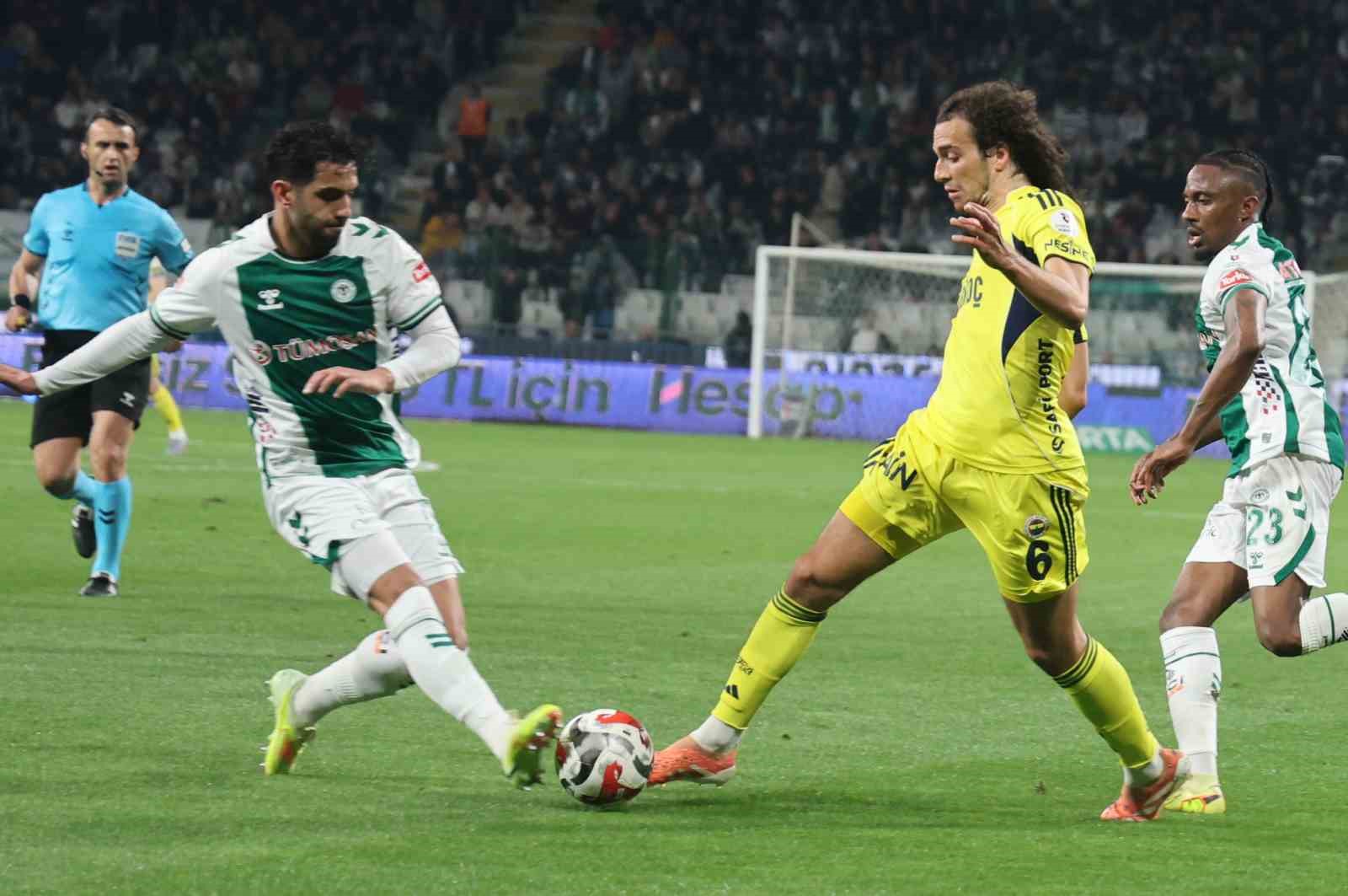 trendyol super lig konyaspor 0 fenerbahce 1 ilk yari 3 ZvpCsI5Y