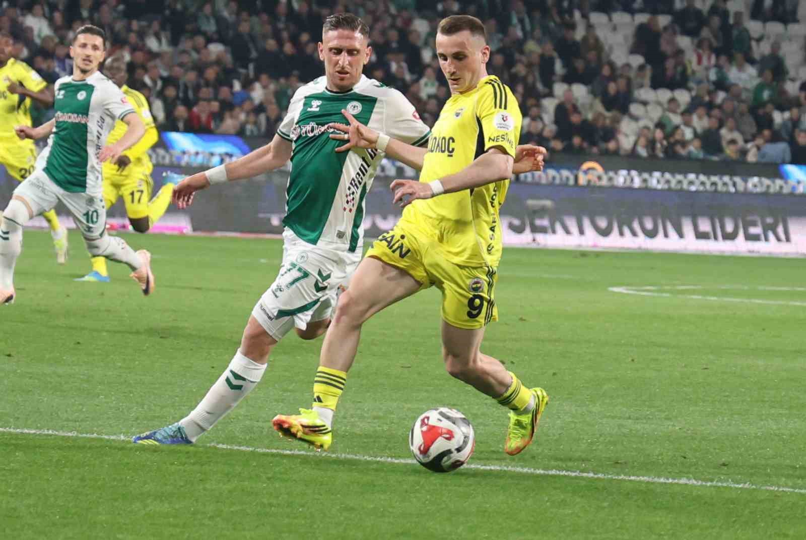 trendyol super lig konyaspor 0 fenerbahce 1 ilk yari 9 K7hNMqaS
