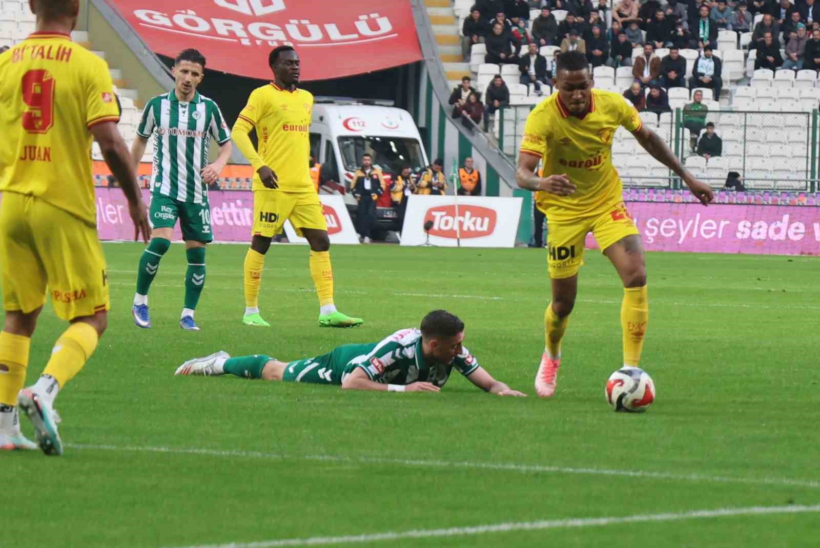 Trendyol Süper Lig: Konyaspor: 0 - Göztepe: 0 (İlk yarı) 12 trendyol super lig konyaspor 0 goztepe 0 ilk yari 8 TuFNcF1H