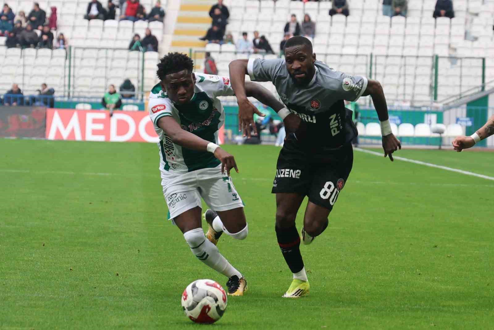 trendyol super lig konyaspor 2 fatih karagumruk 0 ilk yari 0 5fasyhYk