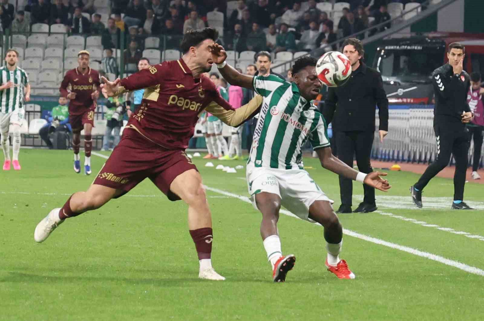 Trendyol Süper Lig: Konyaspor: 2 - Trabzonspor: 1 (Maç sonucu) 16 trendyol super lig konyaspor 2 trabzonspor 1 mac sonucu 12 B2ACCNFC