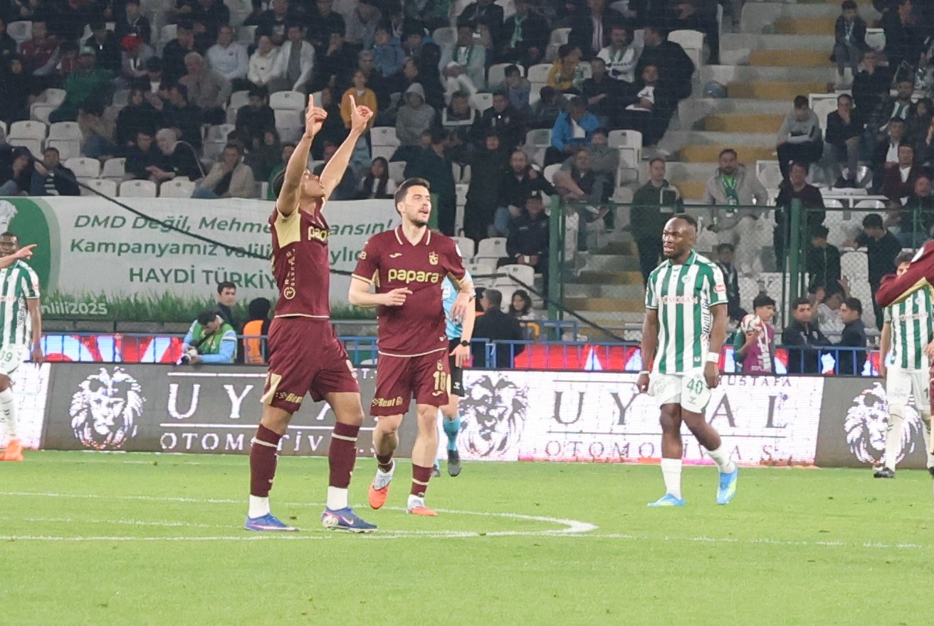 Trendyol Süper Lig: Konyaspor: 2 - Trabzonspor: 1 (Maç sonucu) 7 trendyol super lig konyaspor 2 trabzonspor 1 mac sonucu 3 BcauIy2n