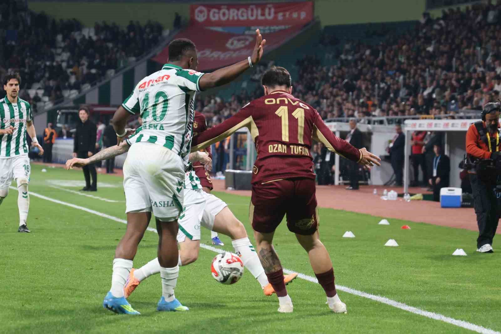 Trendyol Süper Lig: Konyaspor: 2 - Trabzonspor: 1 (Maç sonucu) 8 trendyol super lig konyaspor 2 trabzonspor 1 mac sonucu 4 reO3hzH3