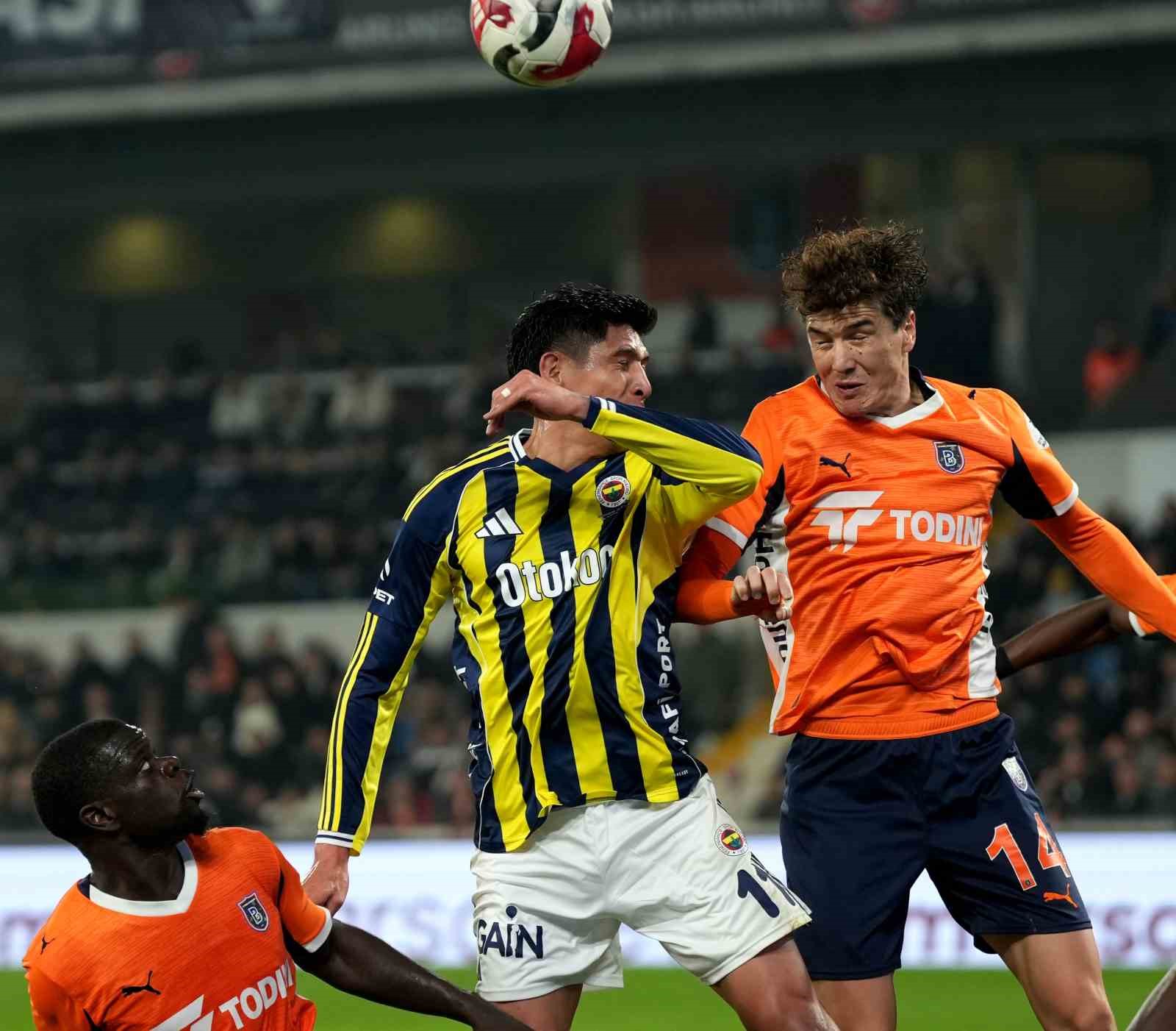 trendyol super lig rams basaksehir 1 fenerbahce 1 mac sonucu 11