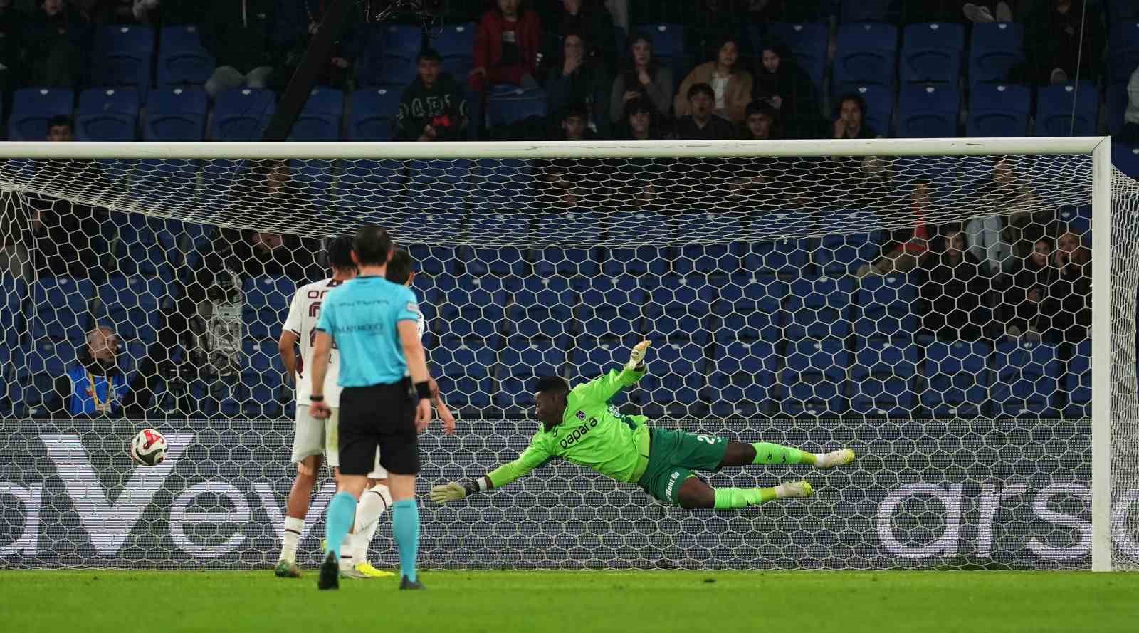 trendyol super lig rams basaksehir 2 trabzonspor 1 ilk yari 14