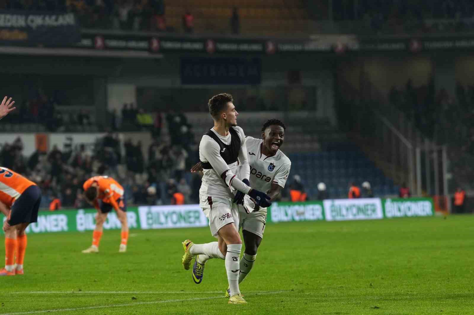 trendyol super lig rams basaksehir 3 trabzonspor 4 mac sonucu 20