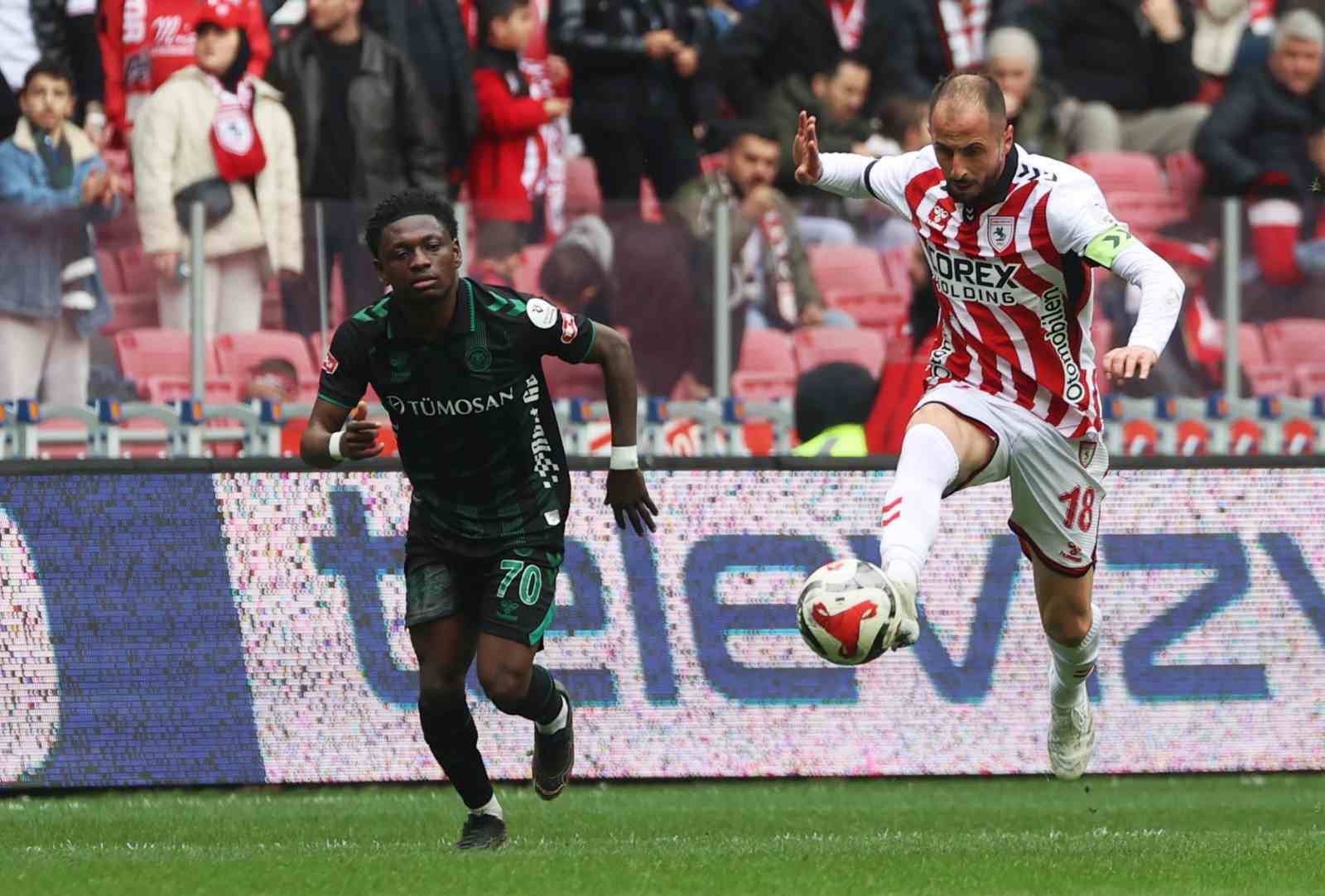trendyol super lig samsunspor 2 konyaspor 2 mac sonucu 14