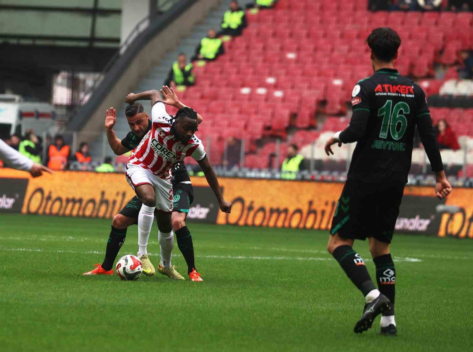 trendyol super lig samsunspor 2 konyaspor 2 mac sonucu 2