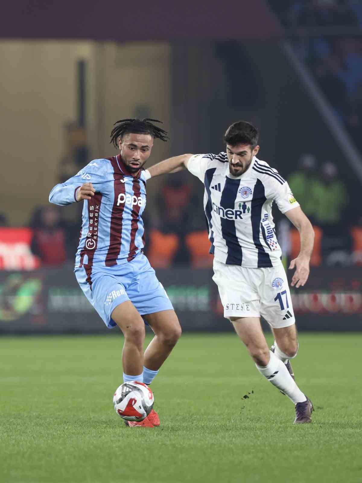 trendyol super lig trabzonspor 0 kasimpasa 0 ilk yari 1