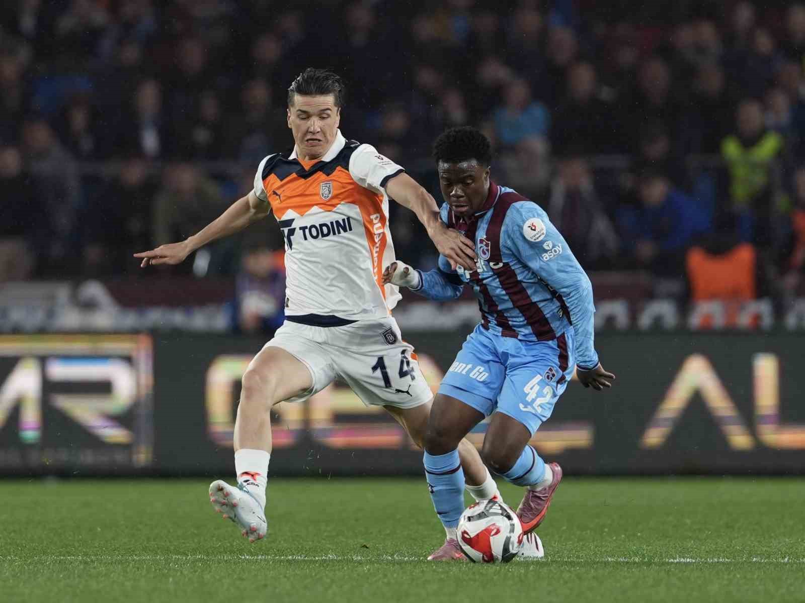 Trendyol Süper Lig: Trabzonspor: 0 - RAMS Başakşehir: 0 (İlk yarı) 5 trendyol super lig trabzonspor 0 rams basaksehir 0 ilk yari 1 C1UYgdKZ