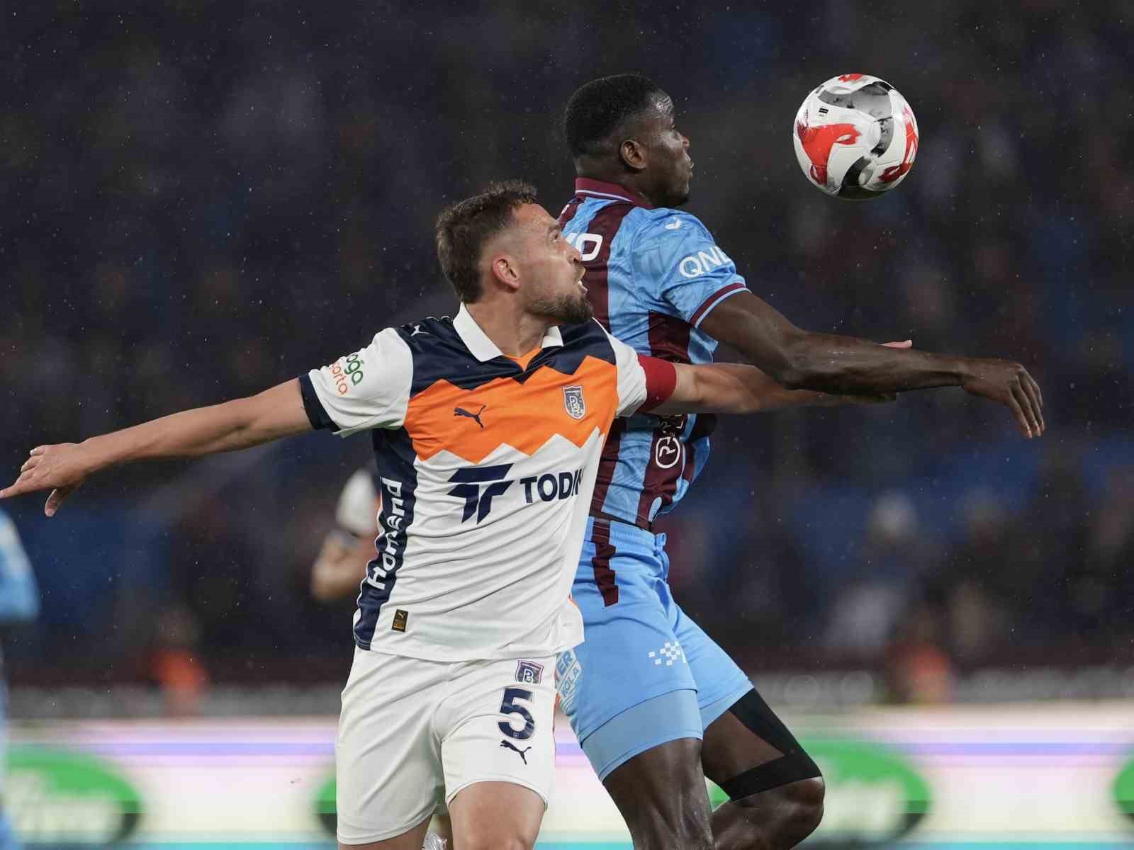 Trendyol Süper Lig: Trabzonspor: 0 - RAMS Başakşehir: 0 (İlk yarı) 6 trendyol super lig trabzonspor 0 rams basaksehir 0 ilk yari 2 CdN61bPf