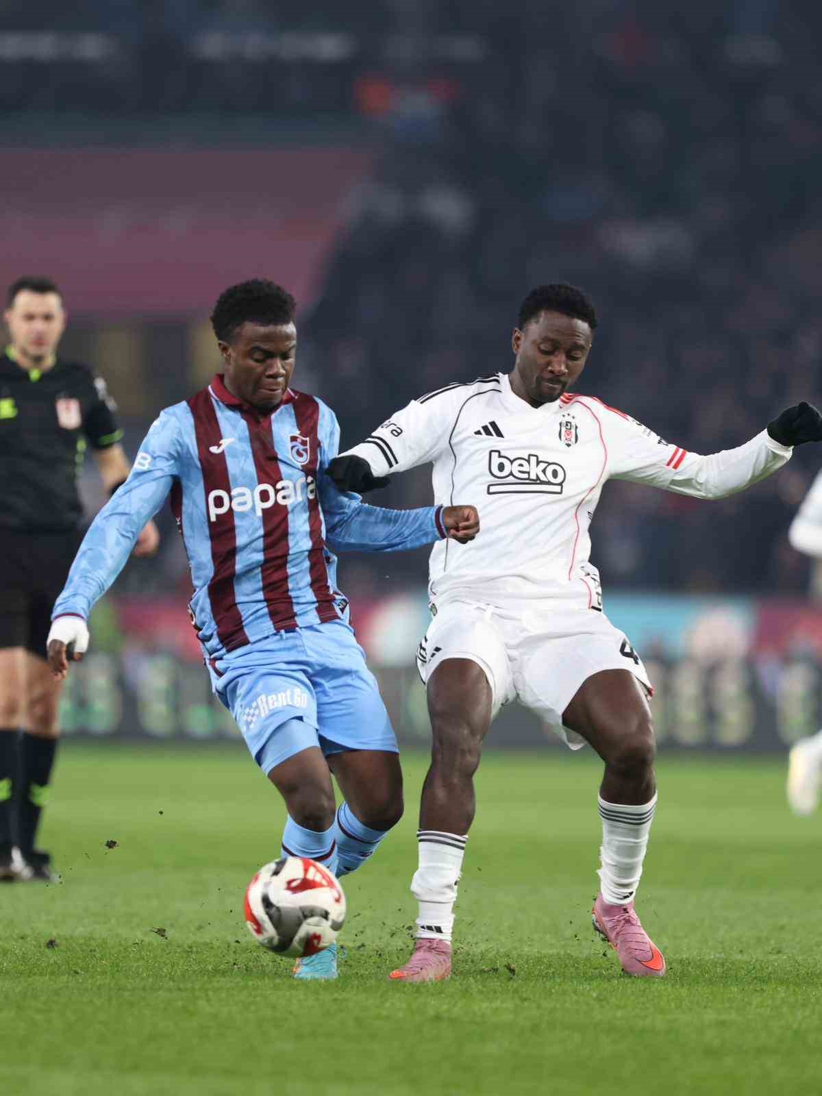 Trendyol Süper Lig: Trabzonspor: 1 - Beşiktaş: 3 (İlk yarı) 9 trendyol super lig trabzonspor 1 besiktas 3 ilk yari 5 jTFgh2kN