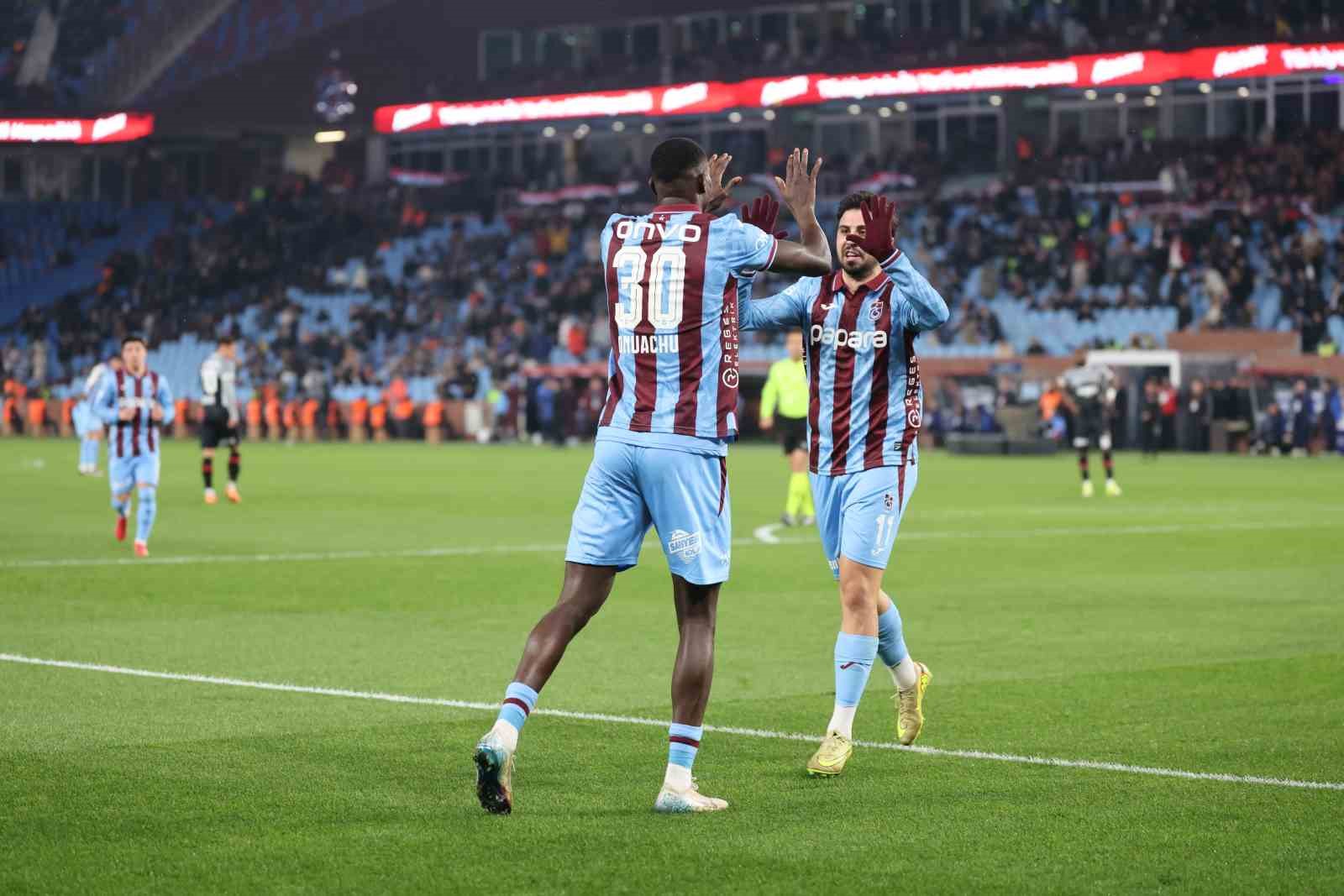 Trendyol Süper Lig: Trabzonspor: 1 - Fatih Karagümrük: 1 (İlk yarı) 6 trendyol super lig trabzonspor 1 fatih karagumruk 1 ilk yari 2 uaX2Hauu