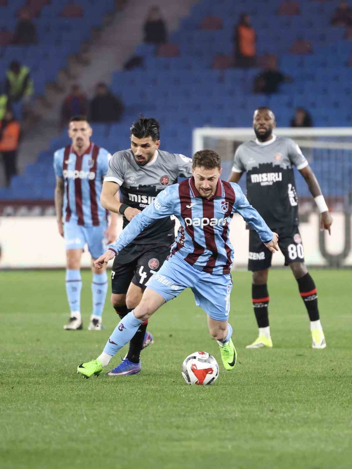 Trendyol Süper Lig: Trabzonspor: 1 - Fatih Karagümrük: 1 (İlk yarı) 12 trendyol super lig trabzonspor 1 fatih karagumruk 1 ilk yari 8 4l87Hspj