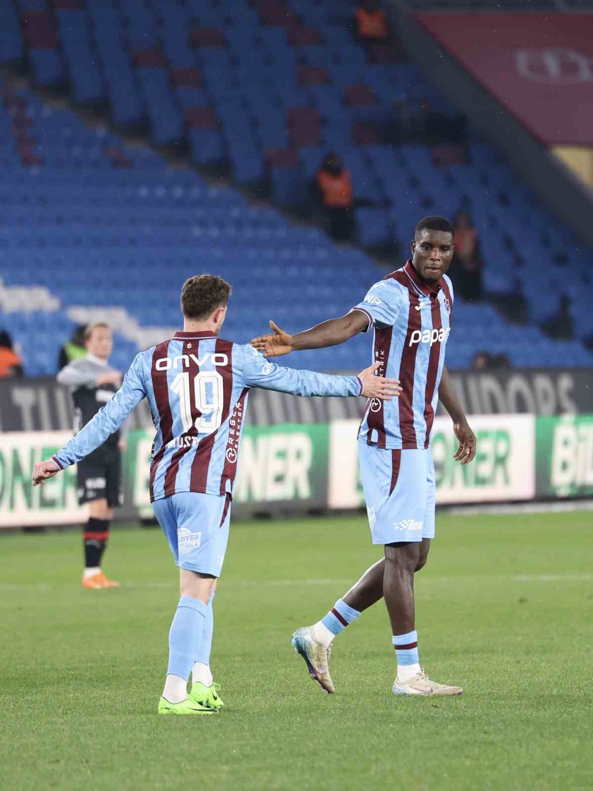 Trendyol Süper Lig: Trabzonspor: 1 - Fatih Karagümrük: 1 (İlk yarı) 13 trendyol super lig trabzonspor 1 fatih karagumruk 1 ilk yari 9 gp6snJZV