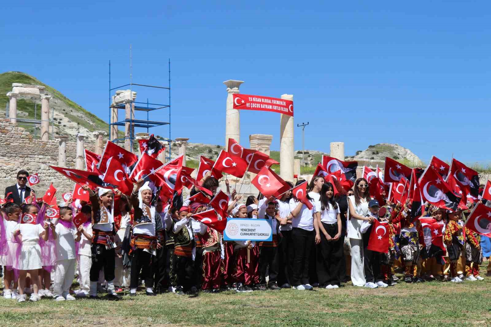 tripolis antik kenti cocuklarin bayramina ev sahipligi yapti 9 rS9CPYnl