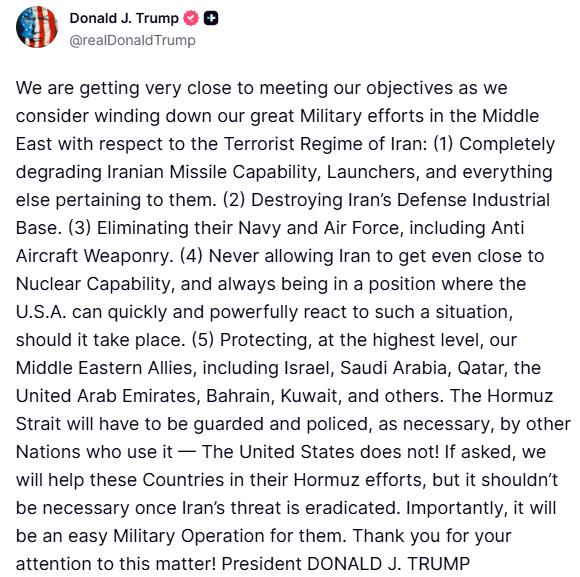 trump irana yonelik askeri cabalari azaltmayi dusunuyoruz hedeflerimize cok yaklastik 0 e61XbH6Z