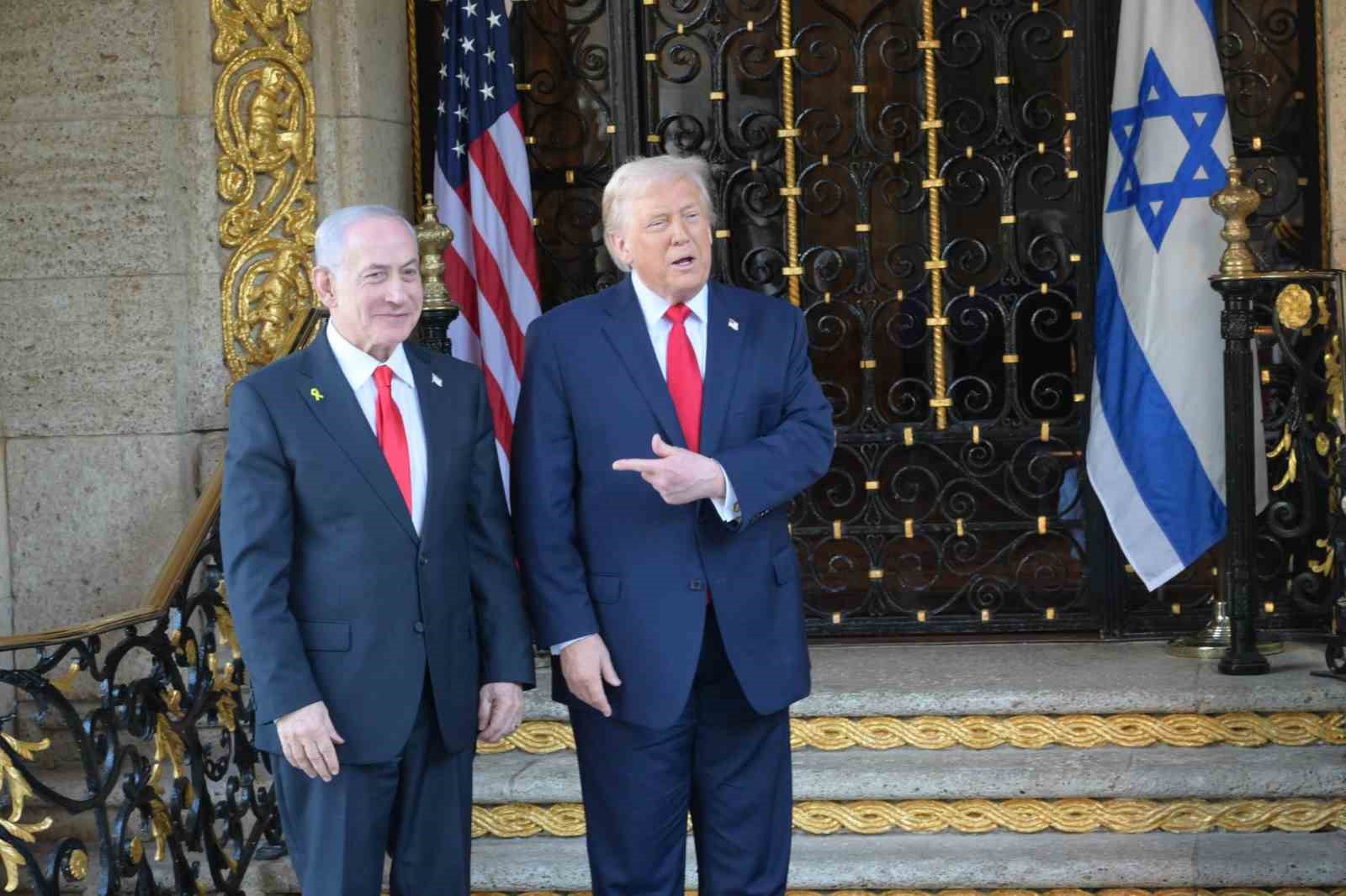 trump netanyahu ile bir araya geldi 3