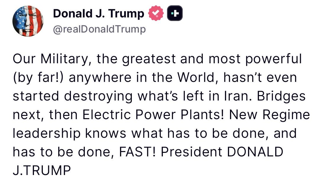 trumptan irana uyari sirada kopruler ardindan elektrik santralleri var 0 hM2bgPAM