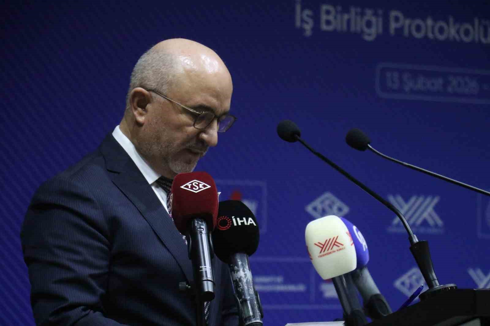 tse yonetim kurulu baskani sahin universitelerimizin akademik kapasitesi ile tsenin kurumsal tecrubesini ayni hedef