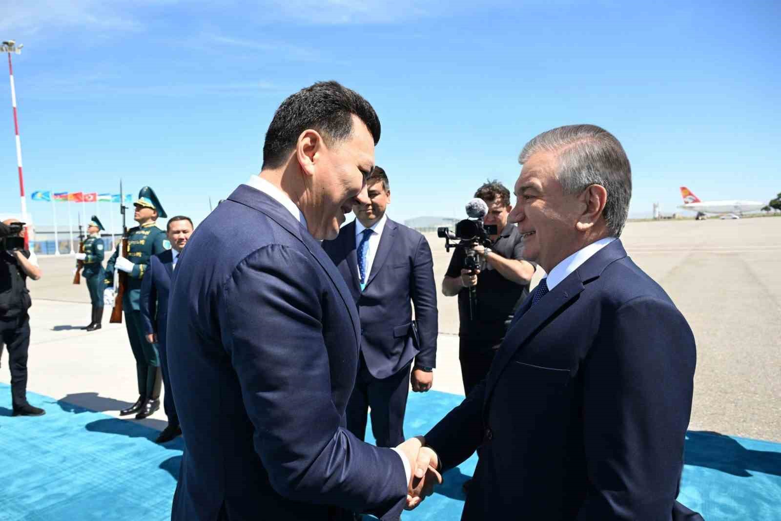 turk devletleri liderleri tdt gayriresmi zirvesi icin turkistana ulasti 5 uwVueEAv