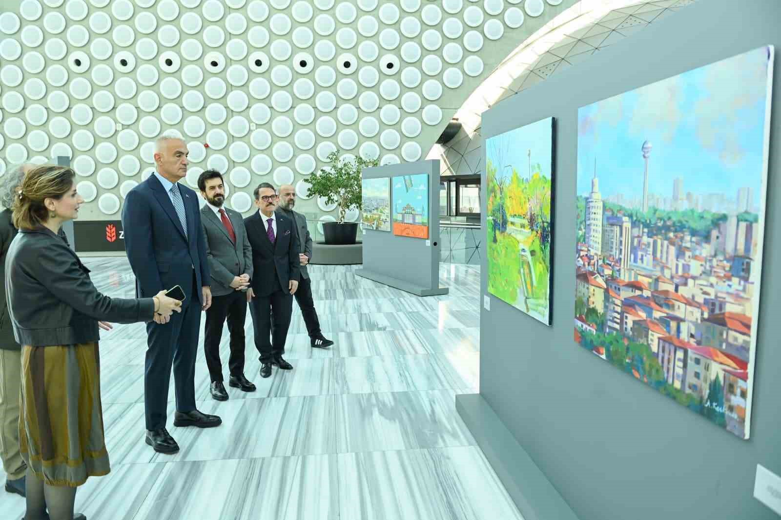 turk dunyasi turizm baskenti secilen ankarada resim sergisi 3 NES5gs8R
